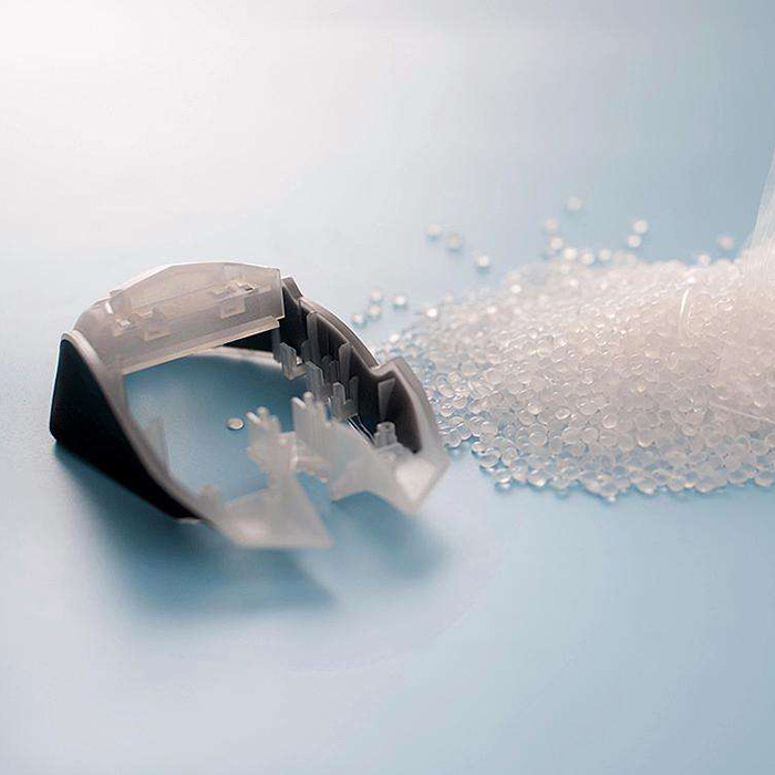 TPE透明射粘PC料