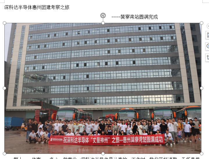 深科达半导体惠州团建考察之旅  ----巽寮湾站圆满完成