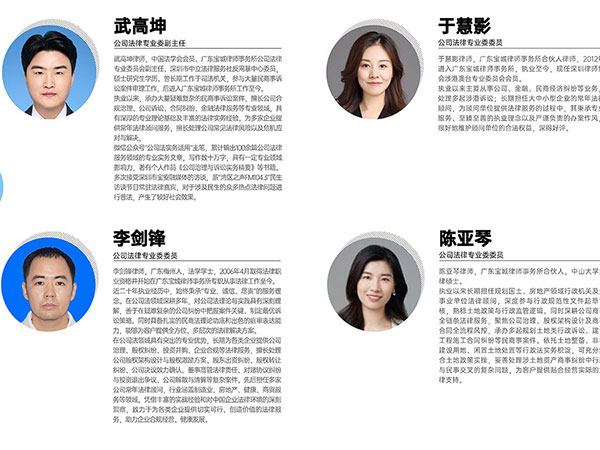 公司法律专业委员会