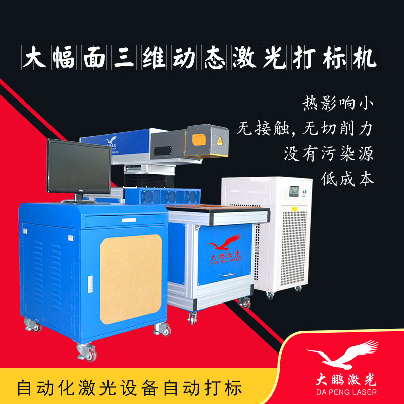 大幅面三维动态切图激...