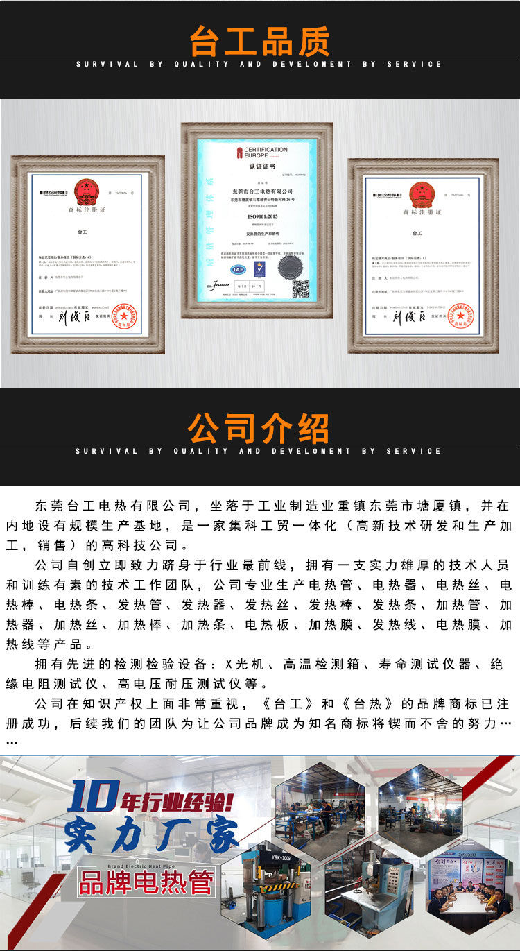 六角法兰电热管