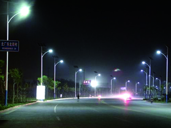 100W分体太阳能路灯