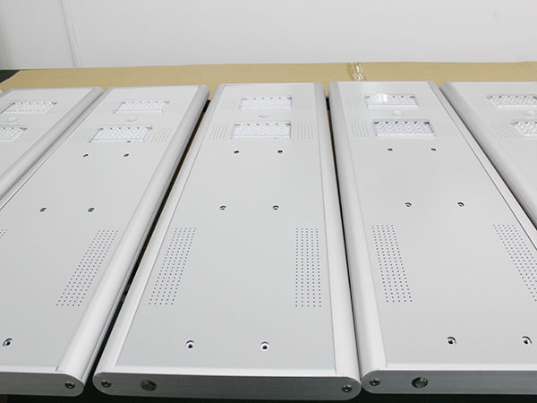 路灯检验测试中