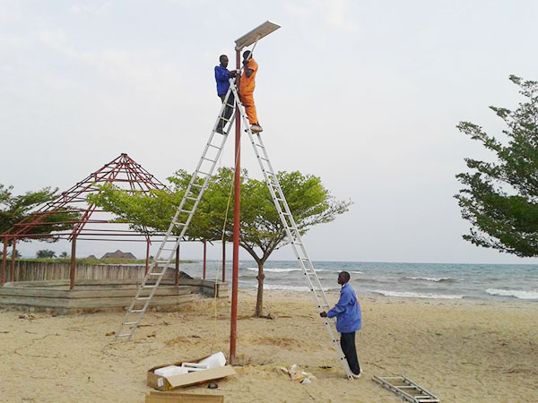 30W非洲客人发回安装图