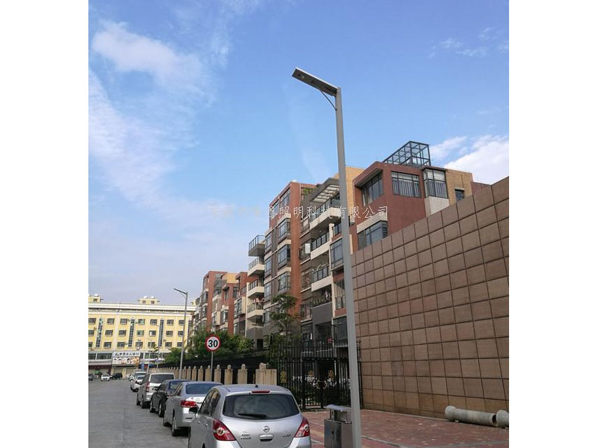 东莞一体化太阳路灯工程案例