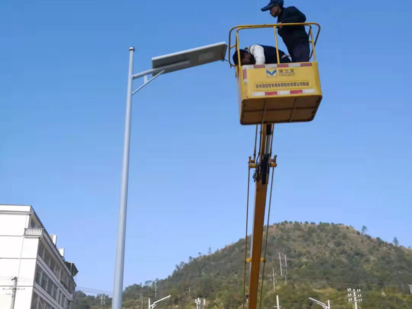 太阳能路灯安装