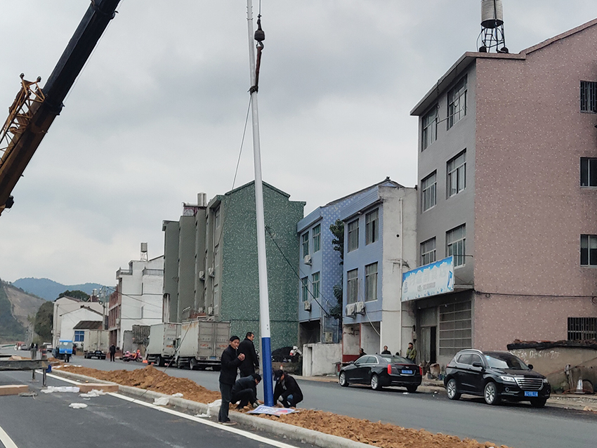 太阳能路灯安装