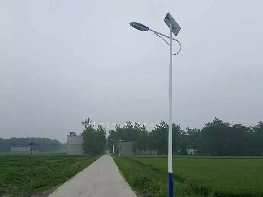 安徽分体式太阳能路灯工程案例