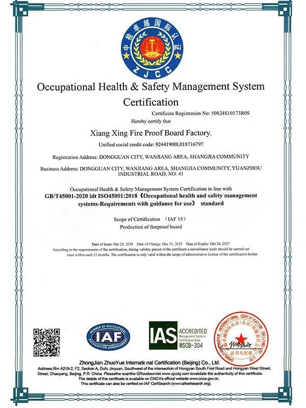 职业健康与安全管理体...