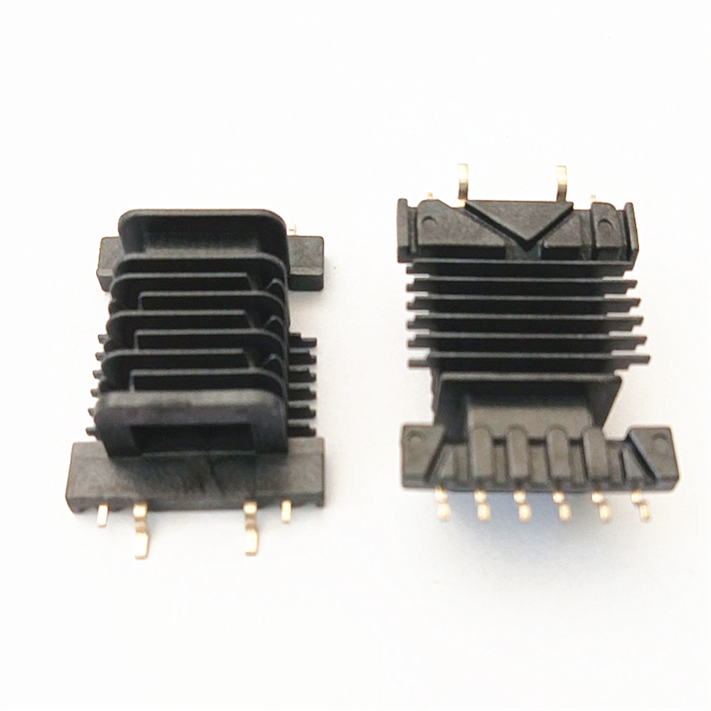 EFD18电木骨架EFD19多槽骨架 EFD18变压器骨架EFD18升压骨架 EFD18电源骨架 EFD18 bobbin   6+4PIN