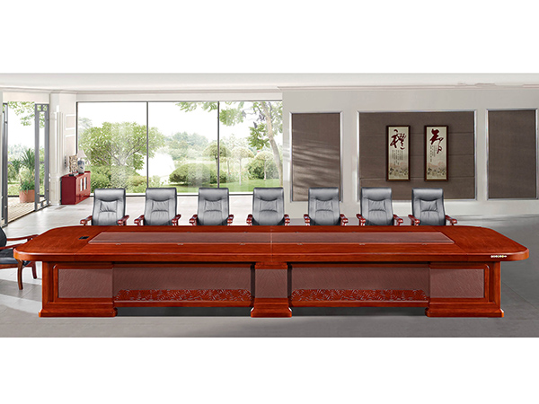 实木大会议桌,会议室...