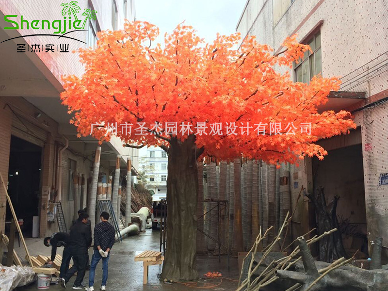 仿真红枫树