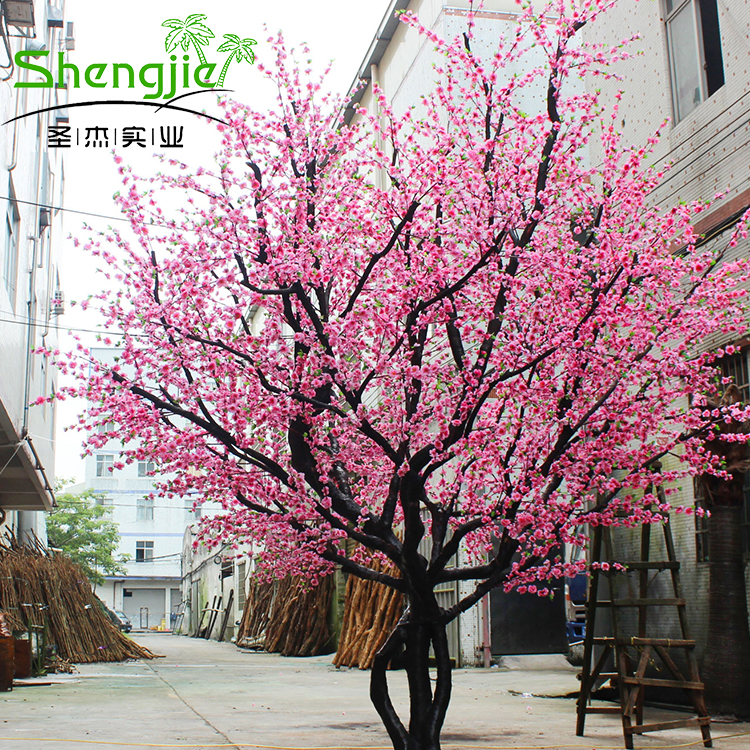 仿真桃花树
