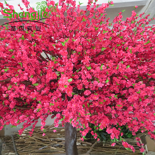 仿真桃花树