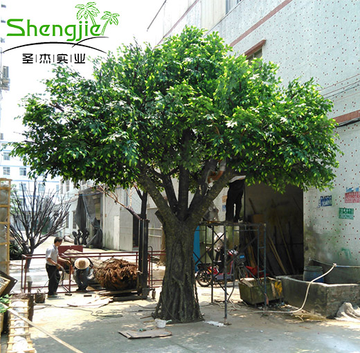 造景仿真榕树