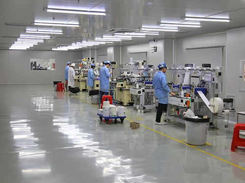 企业模切车间一处