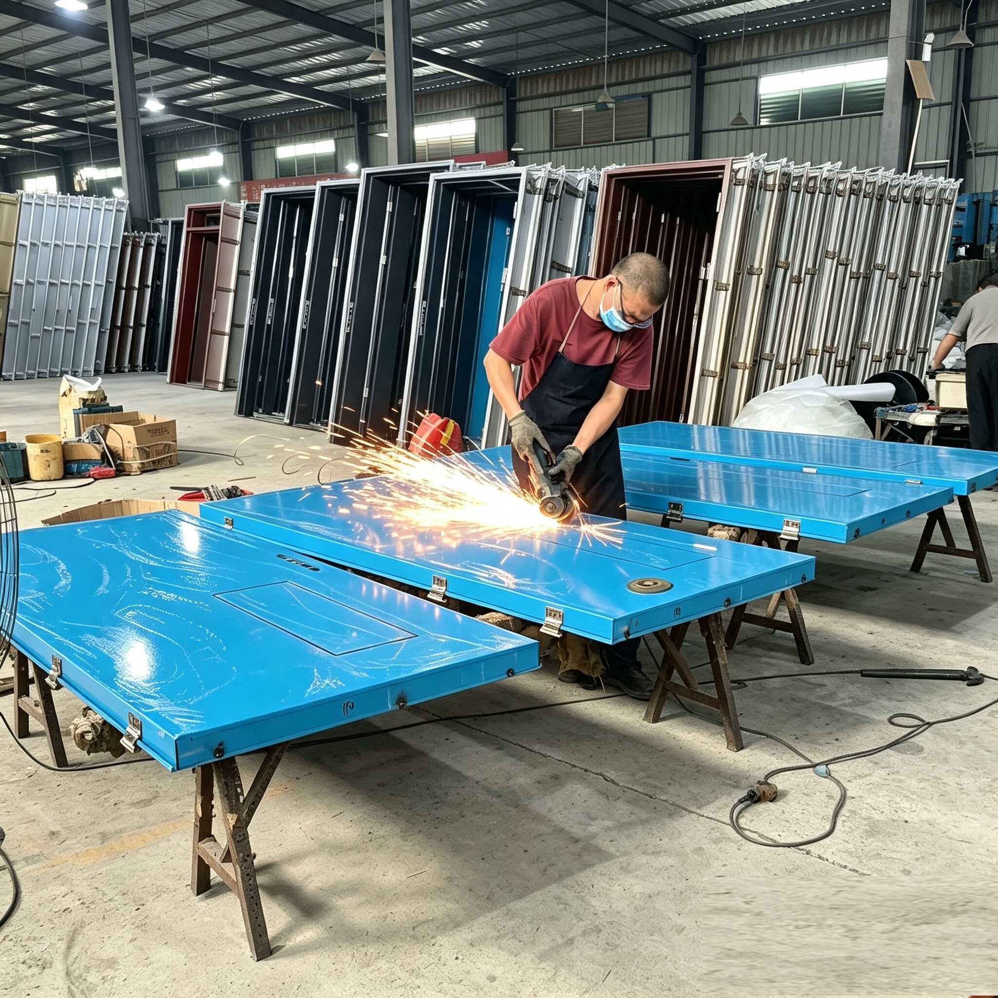 广东医院门宿舍门工程采购提醒：家用门不可替代工程门｜庄仕美日门业