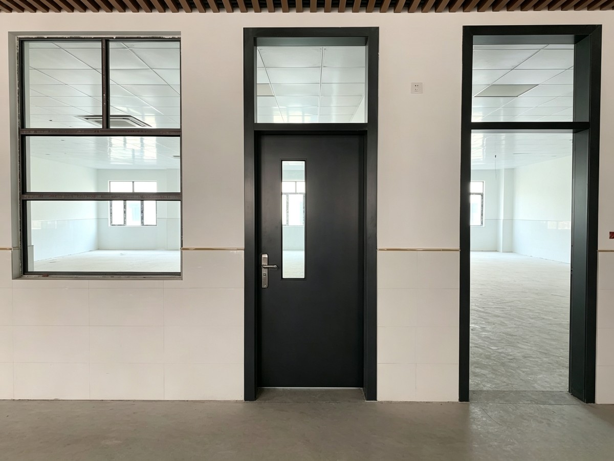 校园钢制单开门｜教室办公区域通用工程优选款式