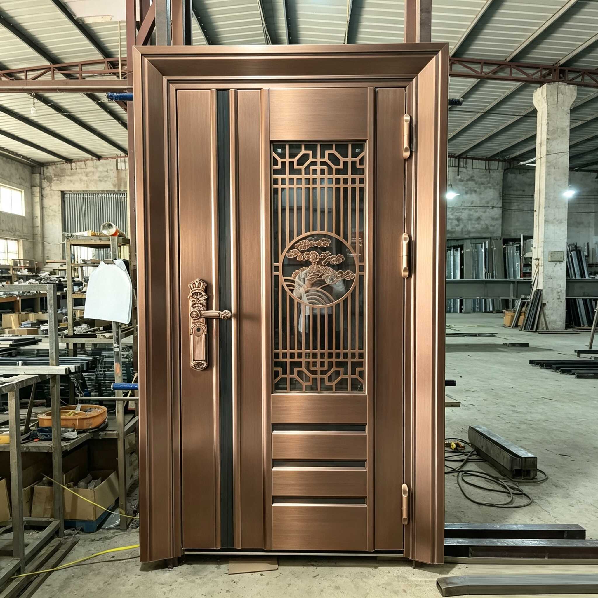 惠州别墅铜门厂家怎么选？自建房高端铜门定制采购指南