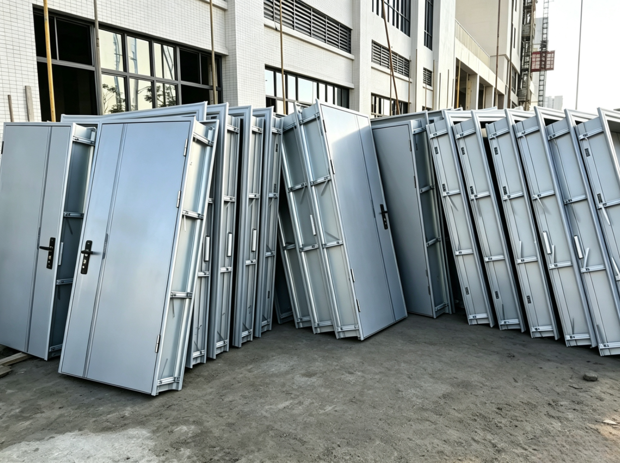 广东产业园工程门定制｜庄仕美日门业工业园区宿舍车间门批量配套落地案例