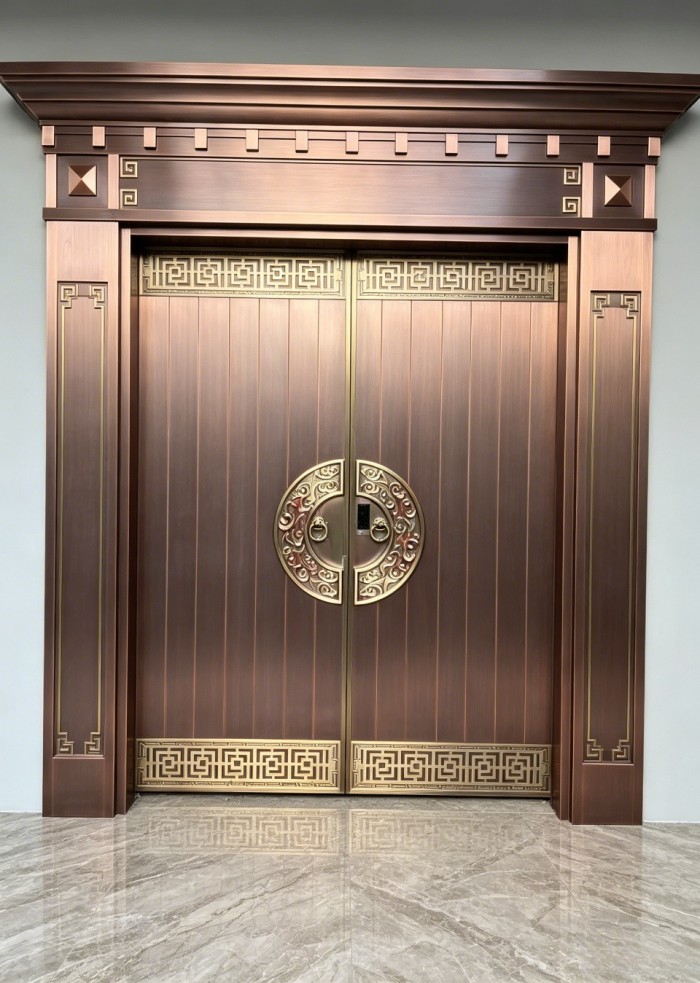 2026年铜门报价单拆解：门扇/门框/五金/安装/运输各占多少钱