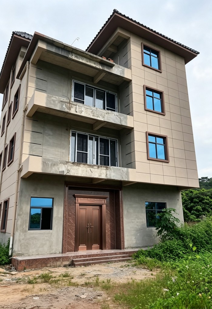 惠州镇隆自建房一站式配齐：从铜门入户门到厨房推拉门，全屋门窗7类一价全包