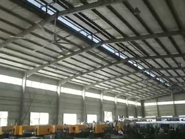 机械加工工厂通风降温