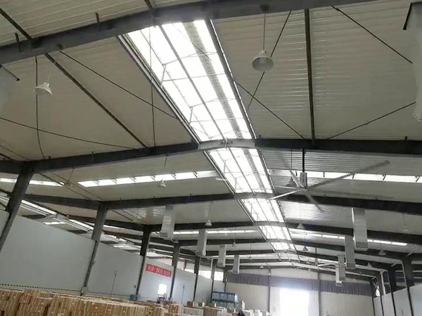 钢结构厂房通风降温