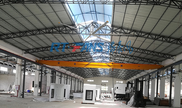 大型厂房大吊扇安装，...