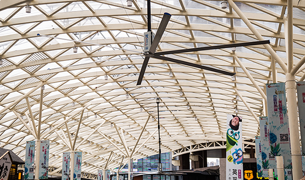 如何挑选大型商场通风...