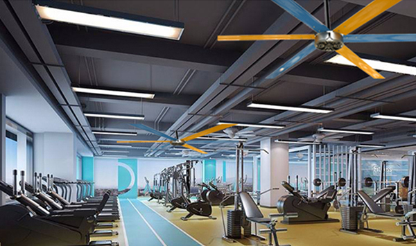 健身房通风降温【瑞泰...