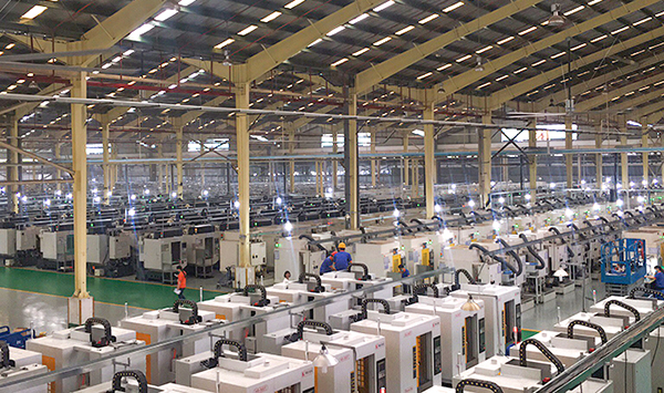 CNC机加工通风降温...