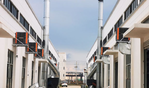 纺织车间通风降温解决...