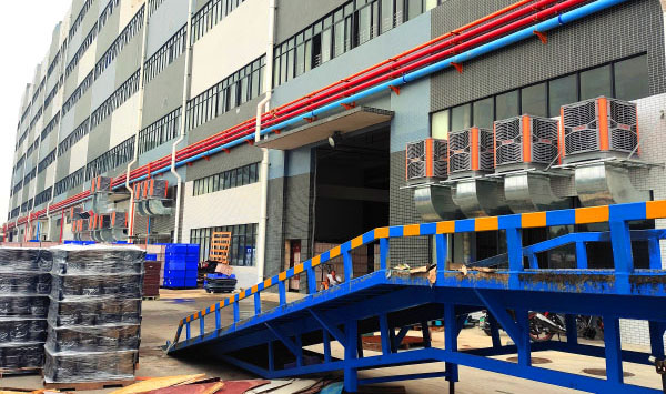 注塑车间通风降温工程...