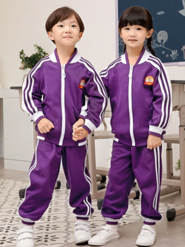 幼儿园园服运动风定制套装