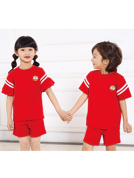 夏季运动服定做园服