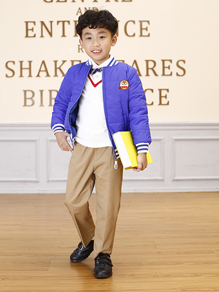 潮流加绒加厚款男童外套