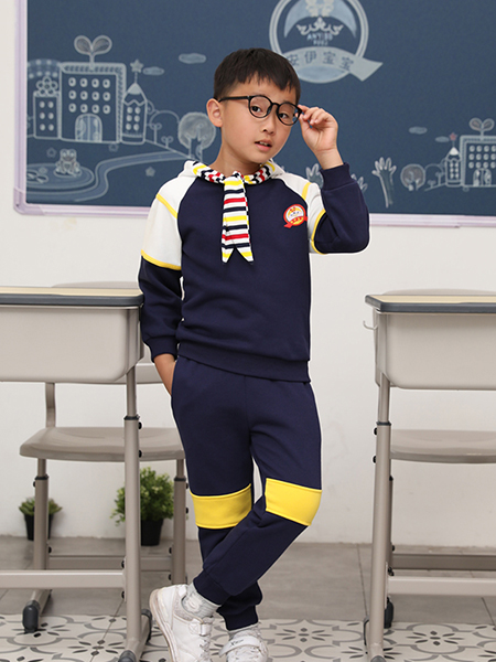 冬季新款幼儿园园服运动休闲套装