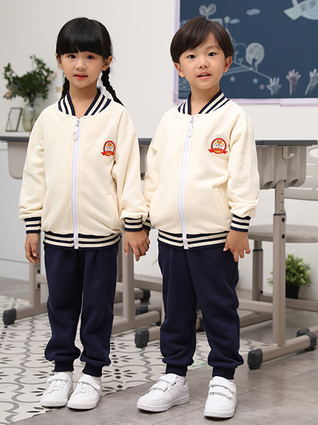 冬季新款幼儿园园服运动休闲套装