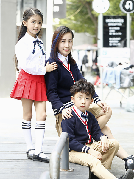 秋冬幼儿园园服礼服套装