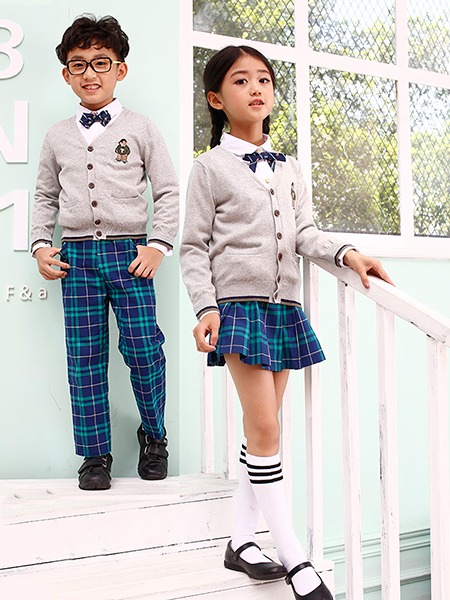 秋季礼服毛衣校服套装