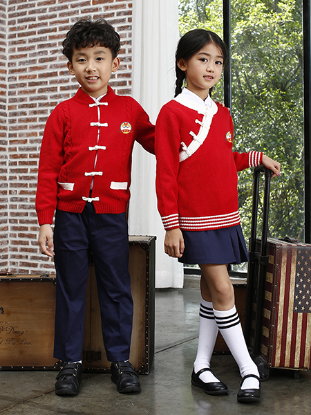 文艺小清新童装两件套