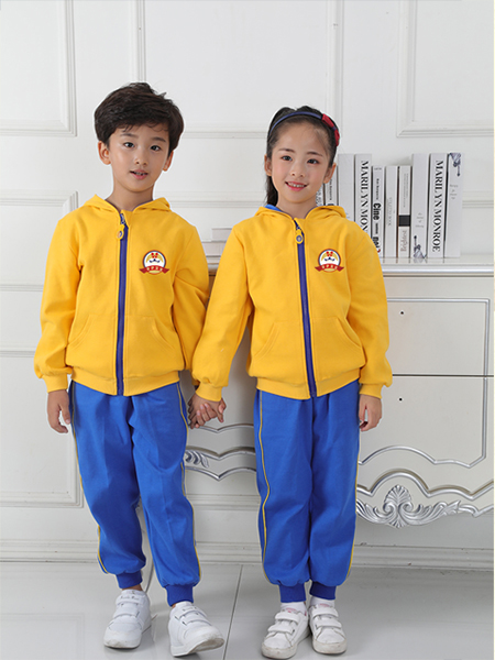中小学校服班服纯棉
