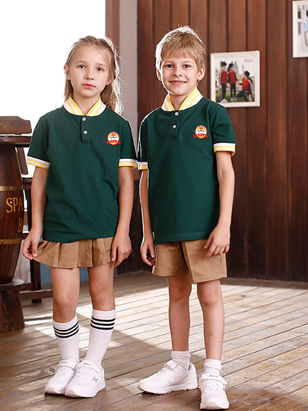 纯棉体恤夏季园服