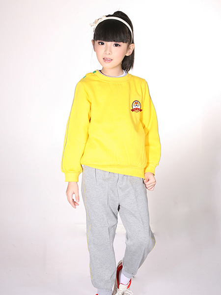 春季儿童套头衫校服